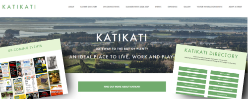 Katikati.org.nz Website and Social Media